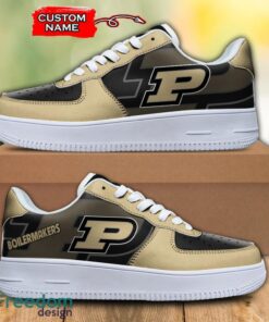 Custom Name Purdue Boilermakers NCAA AF1 Shoes Personalized Air Force Shoes For Fans