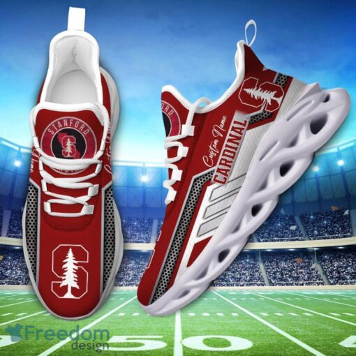 Custom Name Stanford Cardinal NCAA Max Soul Shoes Sneakers Personalized Shoes For Fans Product Photo 2