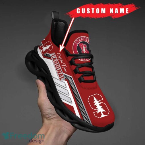 Custom Name Stanford Cardinal NCAA Max Soul Shoes Sneakers Personalized Shoes For Fans Product Photo 1