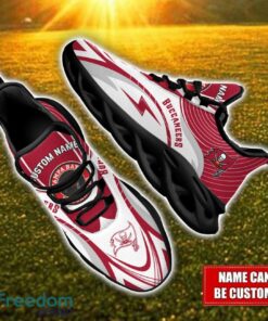 Custom Name Tampa Bay Buccaneers NFL Max Soul Shoes Personalized Sneakers For Fans