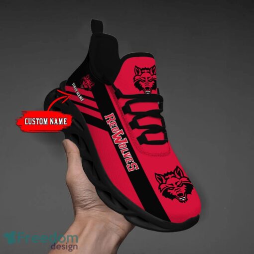 Custom Name Teams Arkansas State Red Wolves Personalize Max Soul Shoes Sport Sneakers Sport Gift Ideas Product Photo 1