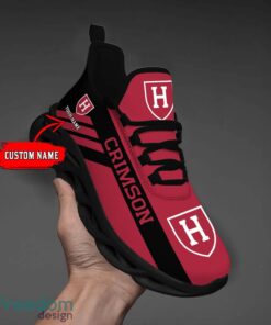 Custom Name Teams Harvard Crimson Personalize Max Soul Shoes Sport Sneakers Sport Gift Ideas