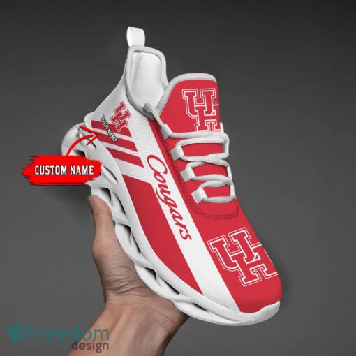 Custom Name Teams Houston Cougars Personalize Max Soul Shoes Sport Sneakers Sport Gift Ideas Product Photo 1