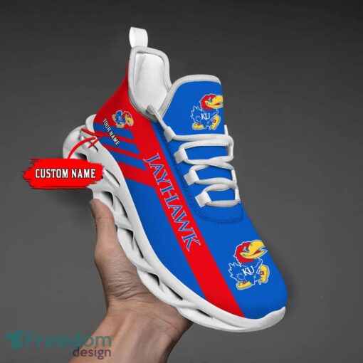 Custom Name Teams Kansas Jayhawks Personalize Max Soul Shoes Sport Sneakers Sport Gift Ideas Product Photo 1