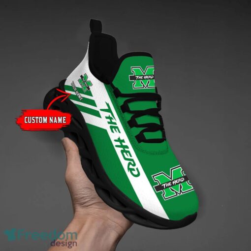 Custom Name Teams Marshall Thundering Herd Personalize Max Soul Shoes Sport Sneakers Sport Gift Ideas Product Photo 1