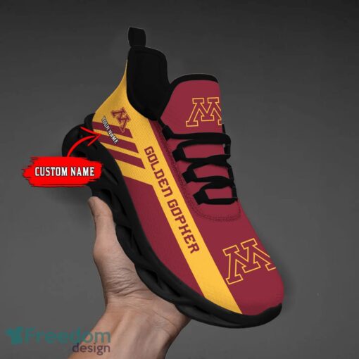 Custom Name Teams Minnesota Golden Gophers Personalize Max Soul Shoes Sport Sneakers Sport Gift Ideas Product Photo 1