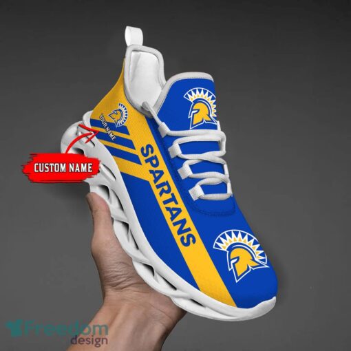 Custom Name Teams San Jose State Spartans Personalize Max Soul Shoes Sport Sneakers Sport Gift Ideas Product Photo 1