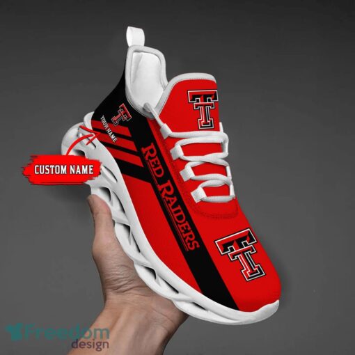 Custom Name Teams Texas Tech Red Raiders Personalize Max Soul Shoes Sport Sneakers Sport Gift Ideas Product Photo 1