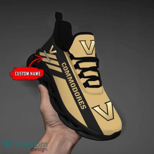 Custom Name Teams Vanderbilt Commodores Personalize Max Soul Shoes Sport Sneakers Sport Gift Ideas Product Photo 1