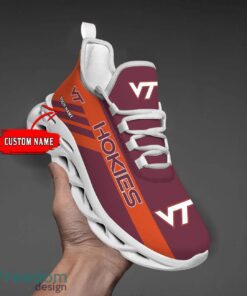 Custom Name Teams Virginia Tech Hokies Personalize Max Soul Shoes Sport Sneakers Sport Gift Ideas