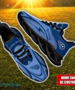 Custom Name Tennessee Titans NFL Max Soul Shoes Personalized Sneakers For Fans