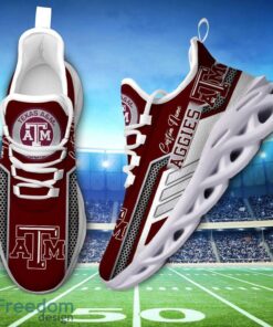 Custom Name Texas A&M Aggies NCAA Max Soul Shoes Sneakers Personalized Shoes For Fans Product Photo 2