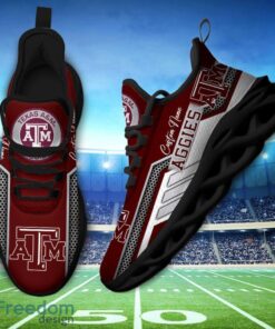 Custom Name Texas A&M Aggies NCAA Max Soul Shoes Sneakers Personalized Shoes For Fans Product Photo 3