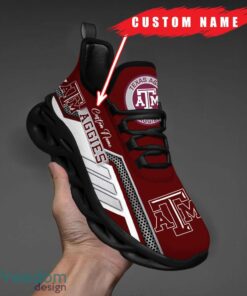 Custom Name Texas A&M Aggies NCAA Max Soul Shoes Sneakers Personalized Shoes For Fans