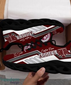 Custom Name Texas A&M Aggies NCAA Max Soul Shoes Sneakers Personalized Shoes For Fans Product Photo 4