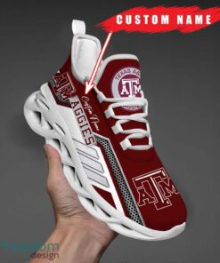 Custom Name Texas A&M Aggies NCAA Max Soul Shoes Sneakers Personalized Shoes For Fans Product Photo 6