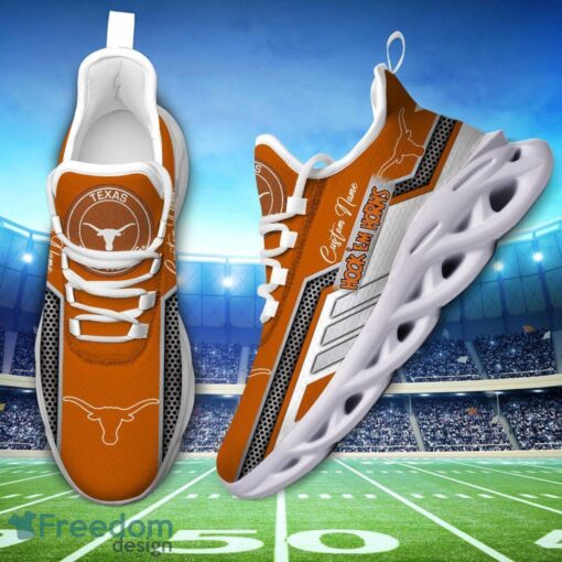 Custom Name Texas Longhorns NCAA Max Soul Shoes Sneakers Personalized Shoes For Fans Product Photo 2