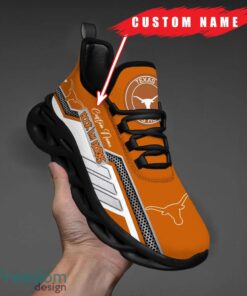 Custom Name Texas Longhorns NCAA Max Soul Shoes Sneakers Personalized Shoes For Fans