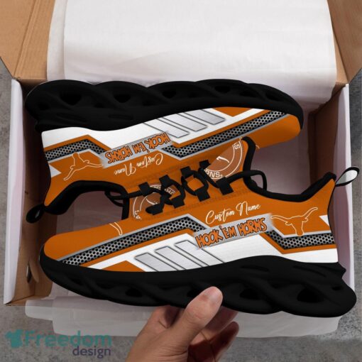 Custom Name Texas Longhorns NCAA Max Soul Shoes Sneakers Personalized Shoes For Fans Product Photo 4