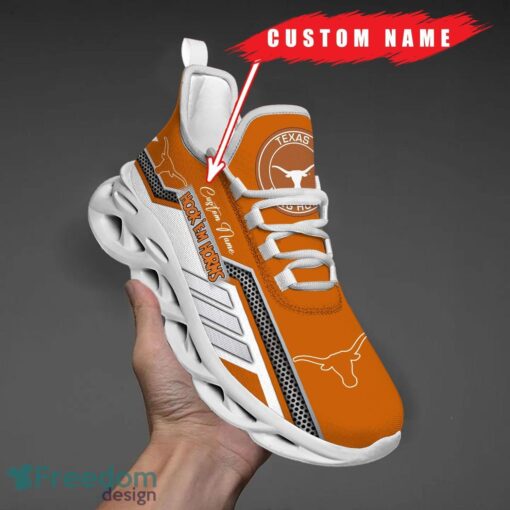 Custom Name Texas Longhorns NCAA Max Soul Shoes Sneakers Personalized Shoes For Fans Product Photo 6