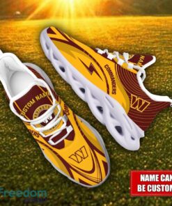 Custom Name Washington Commanders NFL Max Soul Shoes Personalized Sneakers For Fans Product Photo 2