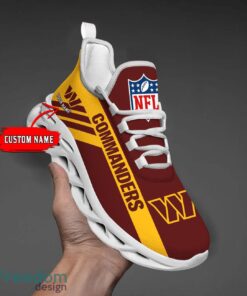 Custom Name Washington Football Personalize Max Soul Shoes Sport Sneakers Sport Gift Ideas