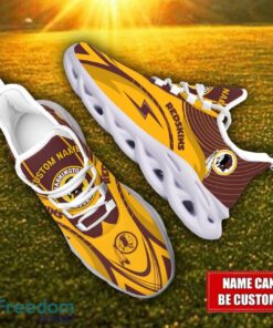 Custom Name Washington Redskins NFL Max Soul Shoes Personalized Sneakers For Fans Product Photo 2