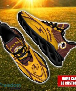 Custom Name Washington Redskins NFL Max Soul Shoes Personalized Sneakers For Fans