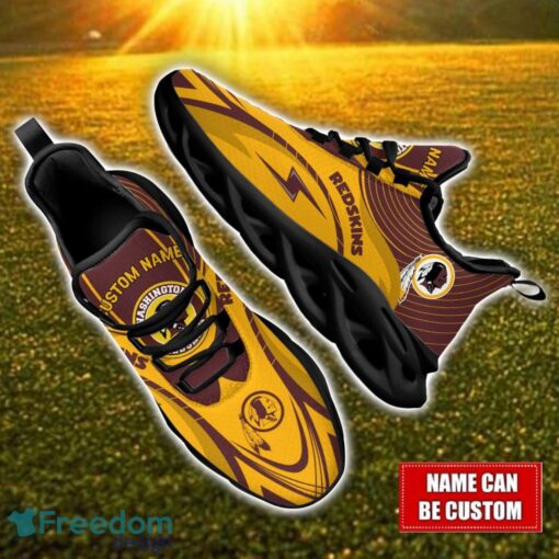 Custom Name Washington Redskins NFL Max Soul Shoes Personalized Sneakers For Fans Product Photo 1