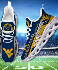 Custom Name West Virginia Mountaineers NCAA Max Soul Shoes Sneakers Personalized Shoes For Fans Product Photo 2