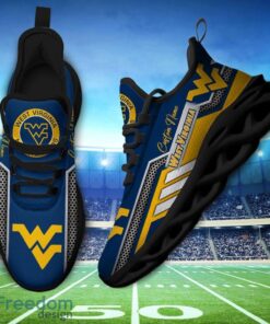 Custom Name West Virginia Mountaineers NCAA Max Soul Shoes Sneakers Personalized Shoes For Fans Product Photo 3