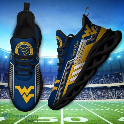 Custom Name West Virginia Mountaineers NCAA Max Soul Shoes Sneakers Personalized Shoes For Fans Product Photo 3