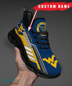 Custom Name West Virginia Mountaineers NCAA Max Soul Shoes Sneakers Personalized Shoes For Fans