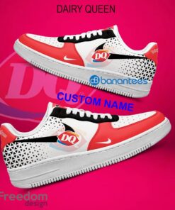 Dairy Queen Air Force 1 Shoes Brand For Men Women AF1 Sneaker Custom Name - Dairy Queen Air Force 1 Shoes Style 2