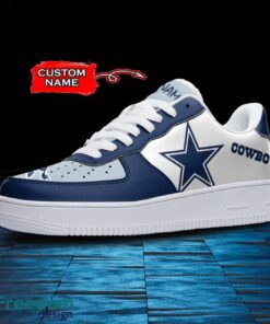 Dallas Cowboys NFL AF1 Personalized Name Sneakers Air Force Shoes For Fans Product Photo 2