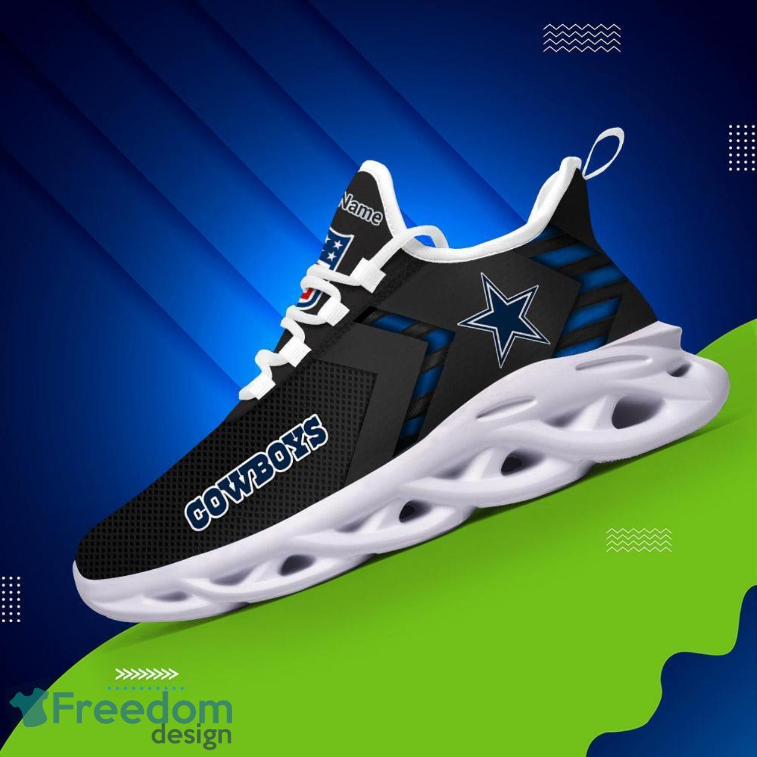 Dallas Cowboys NFL Max Soul Shoes Sneakers For Men And Women Personalized Name Dallas Cowboys NFL Max Soul Shoes Sneakers For Men And Women Personalized Name Product Photo 3