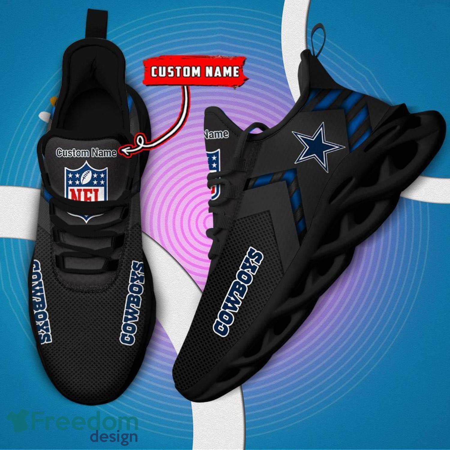 Dallas Cowboys NFL Max Soul Shoes Sneakers For Men And Women Personalized Name image Dallas Cowboys NFL Max Soul Shoes Sneakers For Men And Women Personalized Name Product Photo 5