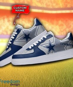 Dallas Cowboys NFL Team Air Force Shoes Sneakers Shoes Gift Ideas For Men And Women Personalized Name Gift Product Photo 3