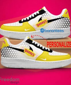 Denny's Air Force 1 Shoes Brand Gift For Men Women Fans AF1 Sneaker Custom Name - Denny's Air Force 1 Shoes Style 1