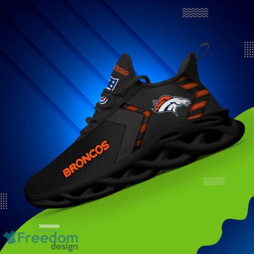 Denver Broncos NFL Max Soul Shoes Sneakers For Men And Women Personalized Name Product Photo 2