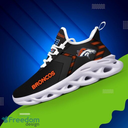 Denver Broncos NFL Max Soul Shoes Sneakers For Men And Women Personalized Name Product Photo 3