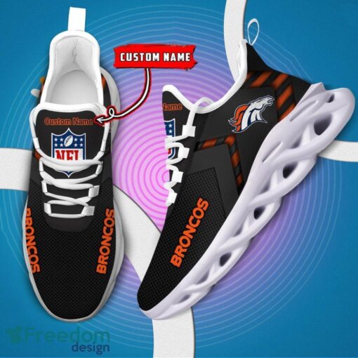 Denver Broncos NFL Max Soul Shoes Sneakers For Men And Women Personalized Name Product Photo 6