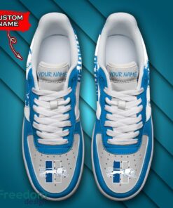 Detroit Lions NFL AF1 Personalized Name Sneakers Air Force Shoes For Fans Product Photo 4