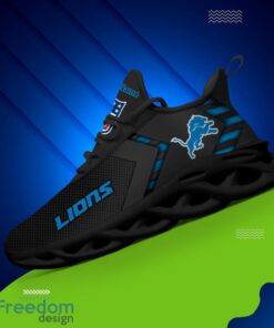 Detroit Lions NFL Max Soul Shoes Sneakers For Men And Women Personalized Name Product Photo 2