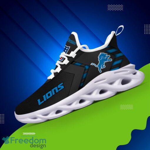 Detroit Lions NFL Max Soul Shoes Sneakers For Men And Women Personalized Name Product Photo 3