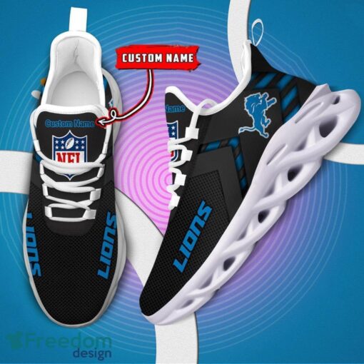 Detroit Lions NFL Max Soul Shoes Sneakers For Men And Women Personalized Name Product Photo 6