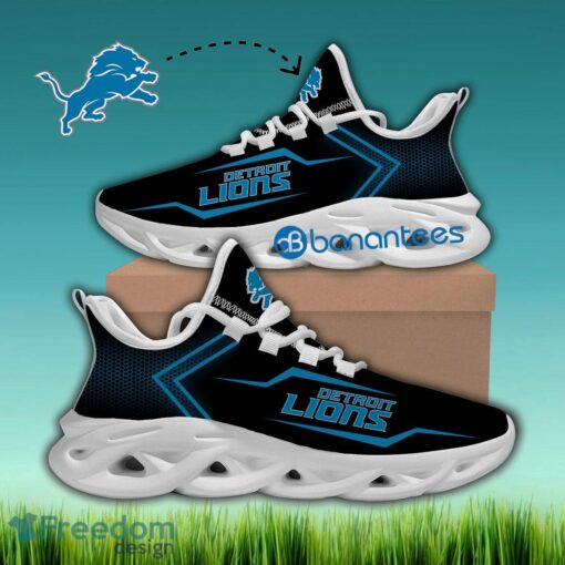 Detroit Lions Running Sneaker Style Gift Max Soul Shoes New For Fans - NFL Detroit Lions Max Soul Sneakers Style 1