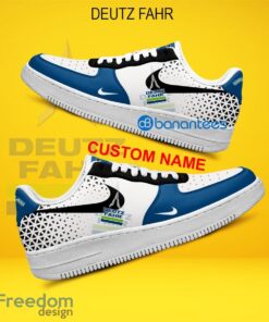 Deutz Fahr Tractor Air Force 1 Shoes Brand All Over Print AF1 Sneaker Custom Name - Deutz Fahr Tractor Air Force 1 Shoes Style 2