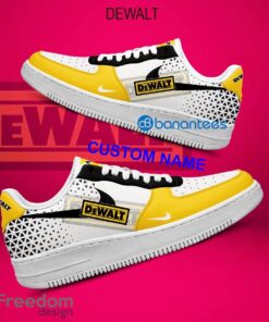 DeWalt Air Force 1 Shoes Brand For Fans Gift AF1 Sneaker Custom Name - DeWalt Air Force 1 Shoes Style 2