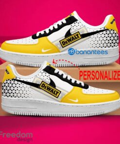 DeWalt Air Force 1 Shoes Brand For Fans Gift AF1 Sneaker Custom Name - DeWalt Air Force 1 Shoes Style 1